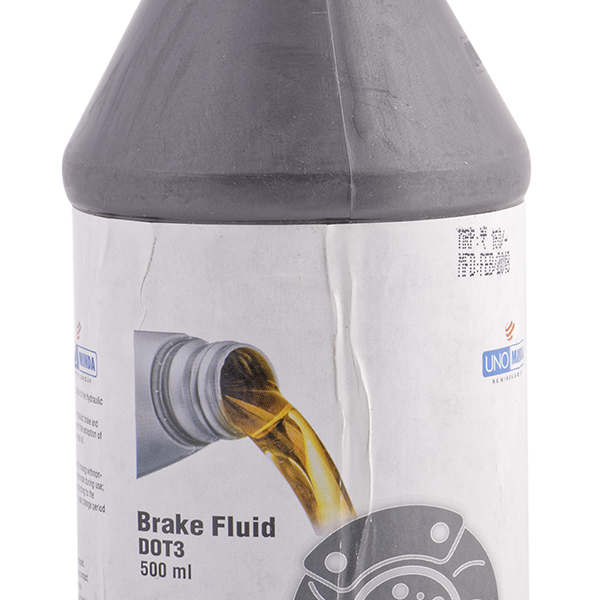 Uno Minda BF-103 Brake Fluid DOT3 500ML for all bikes, Cars, 3 Wheelers and commercial vehicles 